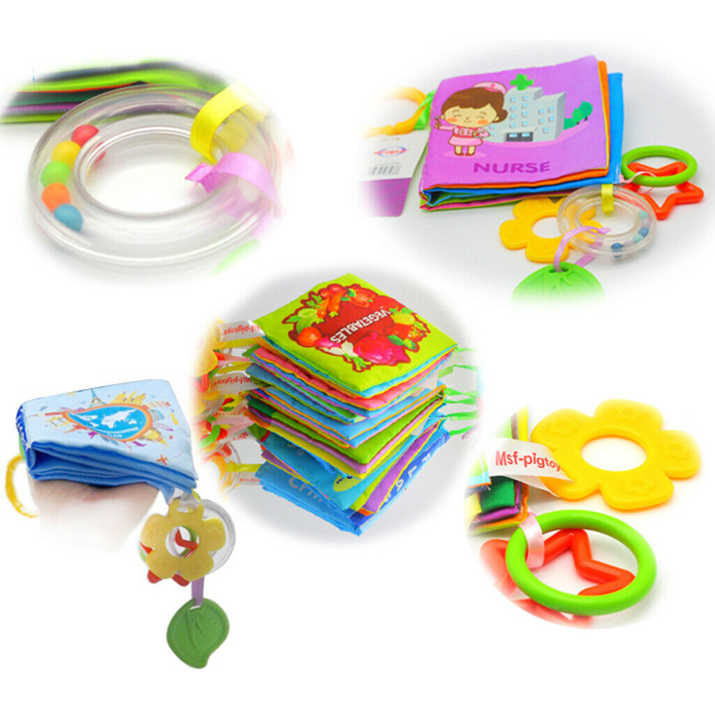 Early Educational Development Soft Cloth Book Baby Gift Zoo
