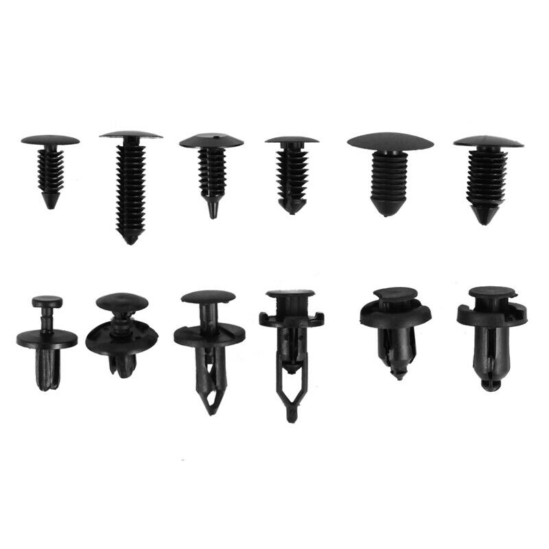 240Pcs Bumper Retainer Clips Car Plastic Rivets Fasteners Push Retainer Kit MoU4