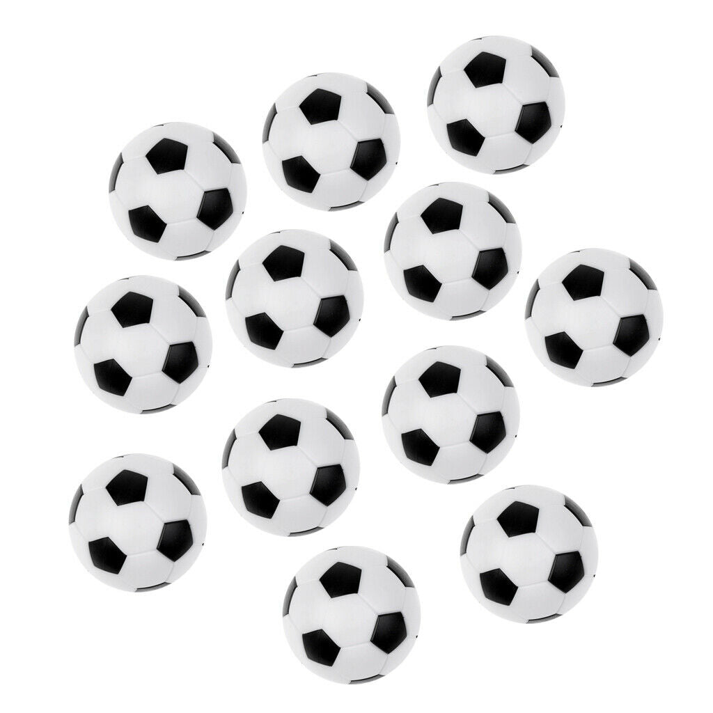 12Pcs/Pack 36mm Foosball Replacement Mini Table Soccer Balls