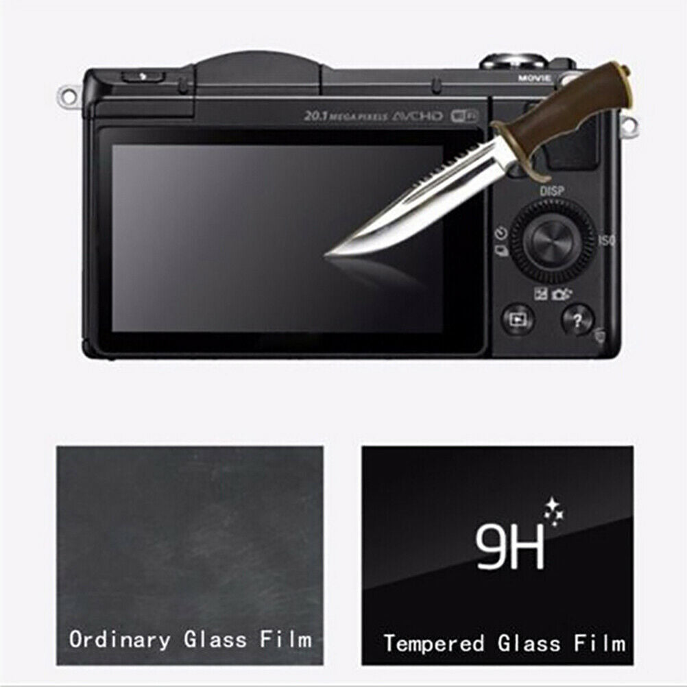 For alpha A6000 A6300 A6500 tempered glass lcd screen protector cover fil.l8
