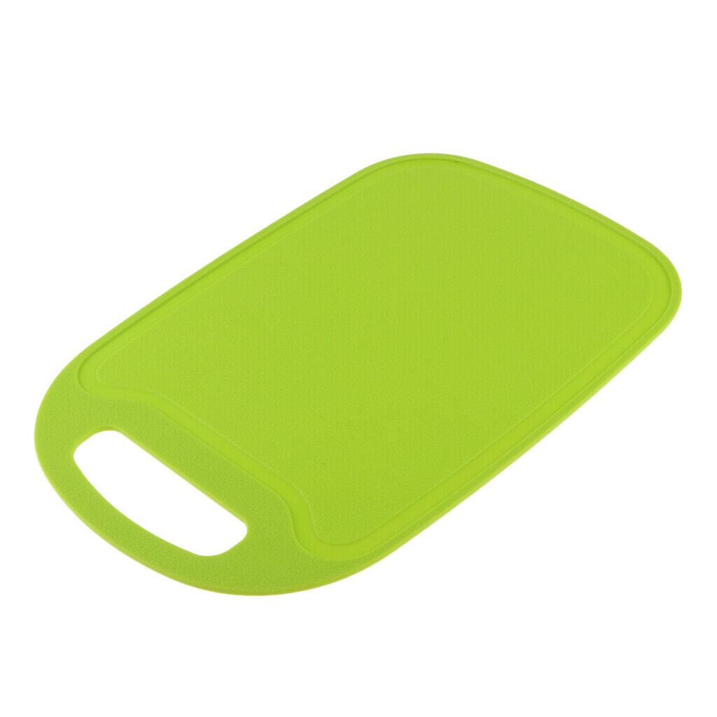 326x215mm Plastic Cutting Mat Outdoor Camping Cookware Chopping Board Green