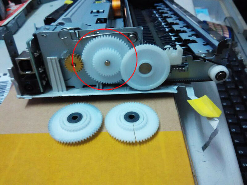 QC1-1146-000 Motor Drive Wheel LF Double Gear Canon 50i 80i i70 i80 iP90 iP90v