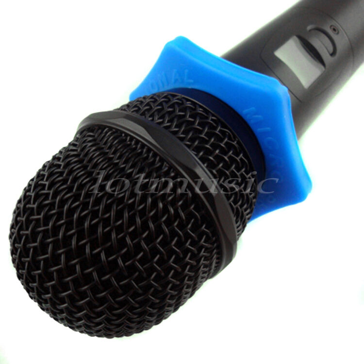 Wireless MIC Microphone Bottom Rod Sleeve and Anti-rolling Protection Ring