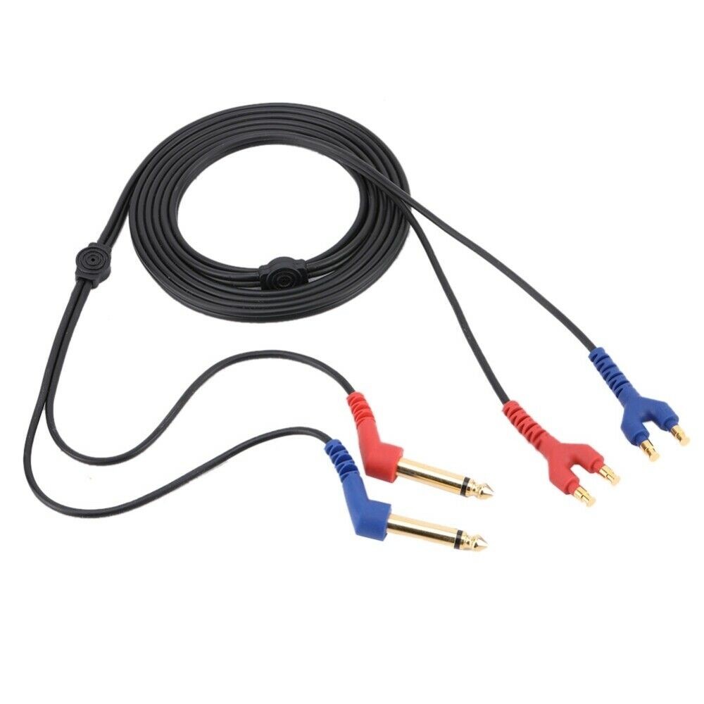 2m Headset Cable Wire for Headphone Air Conduction Audiometer Hearing Tester