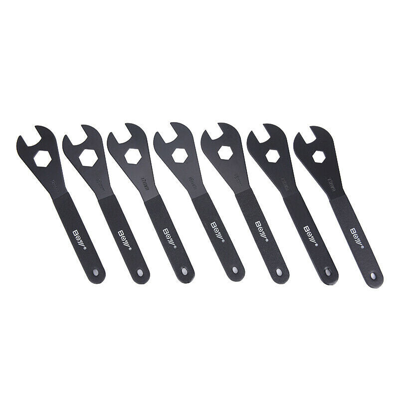 7pcs/set Bicycle Spanner Wrench for 13mm 14mm 15mm 16mm 17mm 18mm 19mm ConeB BD
