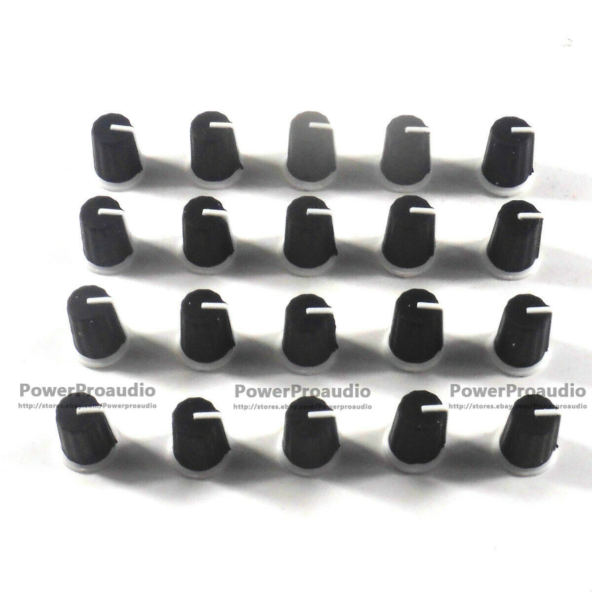 20pcs for pioneer DDJ-RR SB2 Mixer EQ Knob Cap / 270 Degree Potentiometer Rubber