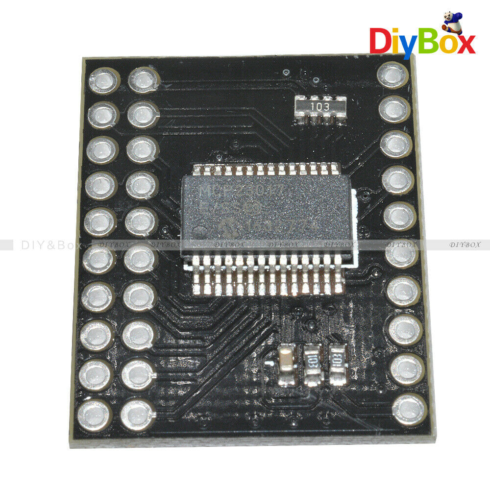 MCP23017 16-Bit I/O Bidirectional Expander with I2C IIC Serial Interface Module