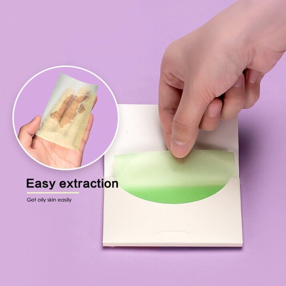 30 Sheets/Pack Facial Oil Blotting Sheets Paper Absorbent Paper Beauty Tools
