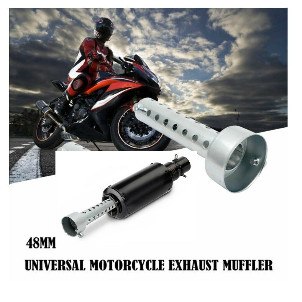 Exhaust Silencer Replacement Motorcycle Parts for 47mm-49mm Pipe Silencer