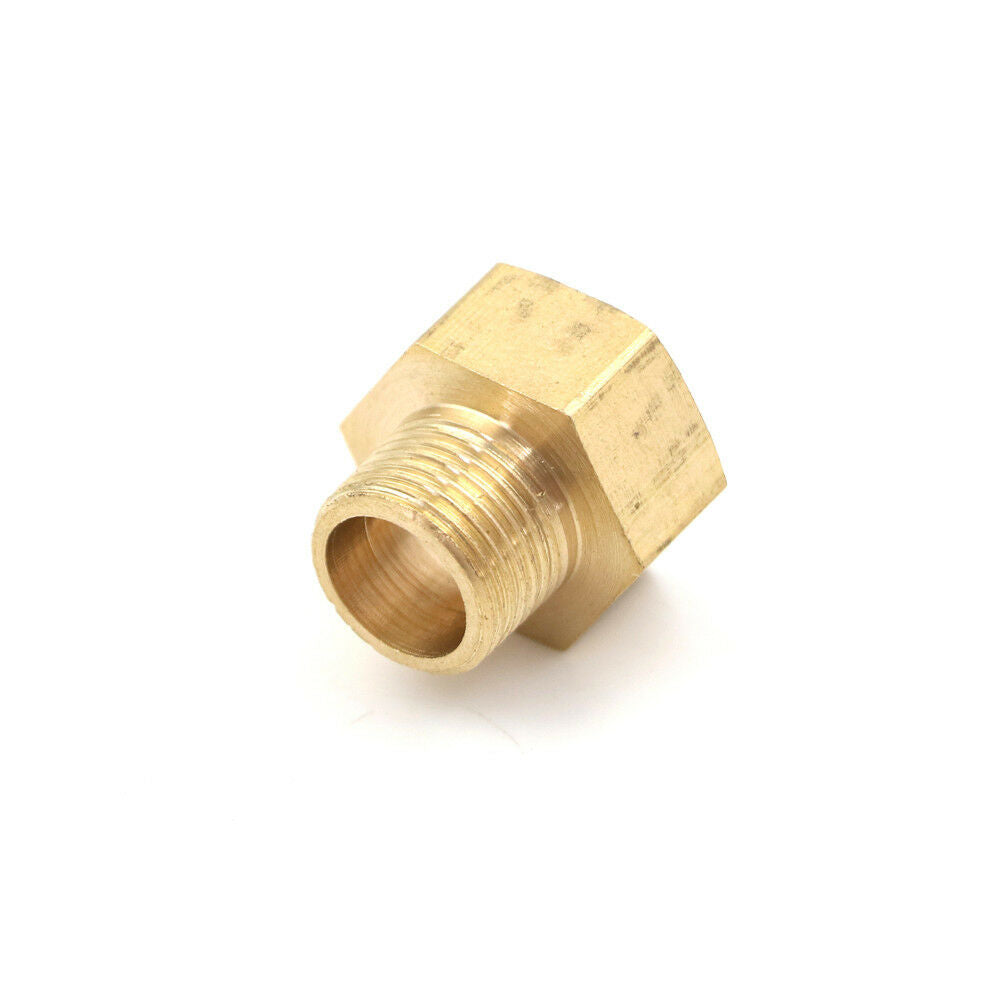 1/2" BSP Female x 3/8" BSP Male Thread Connection Brass Pipe Fitting Adapt.l8