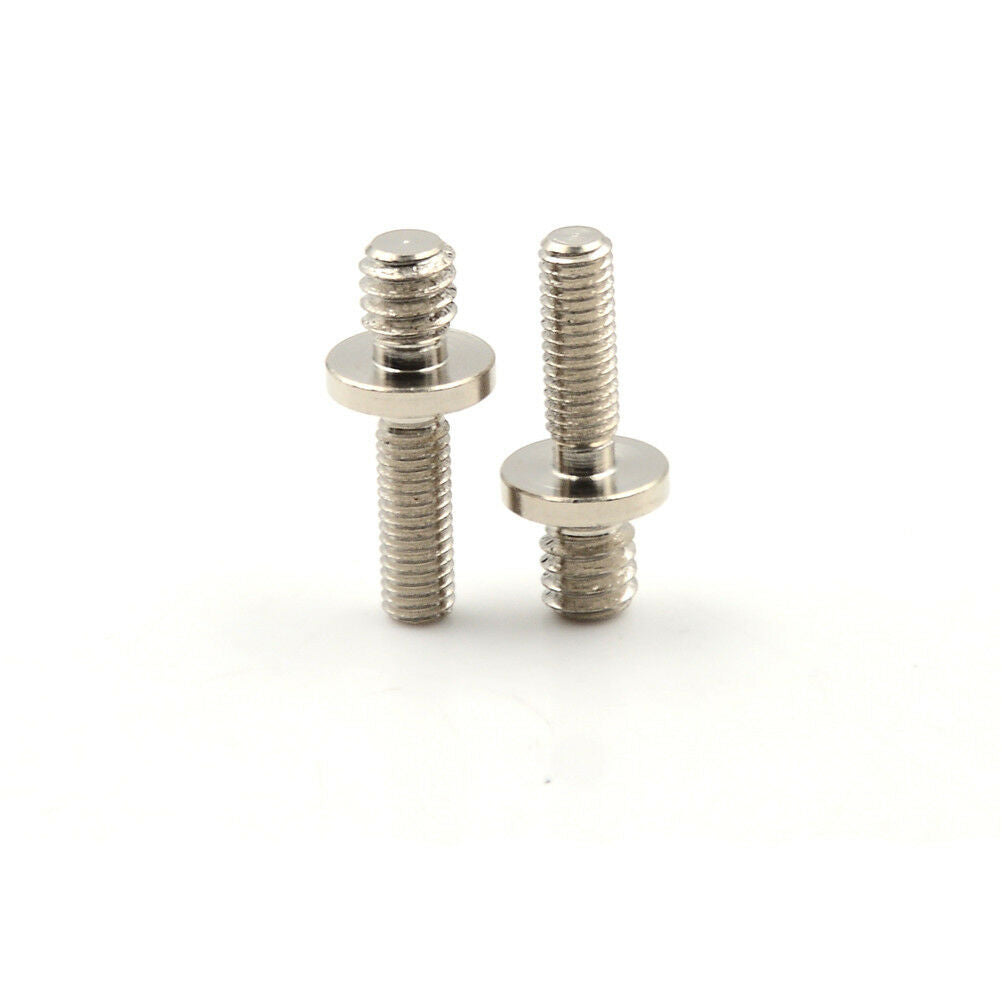 2x long 1/4" Male Threaded to M5 Male Threaded screw Adapter for tripod.ca.l8