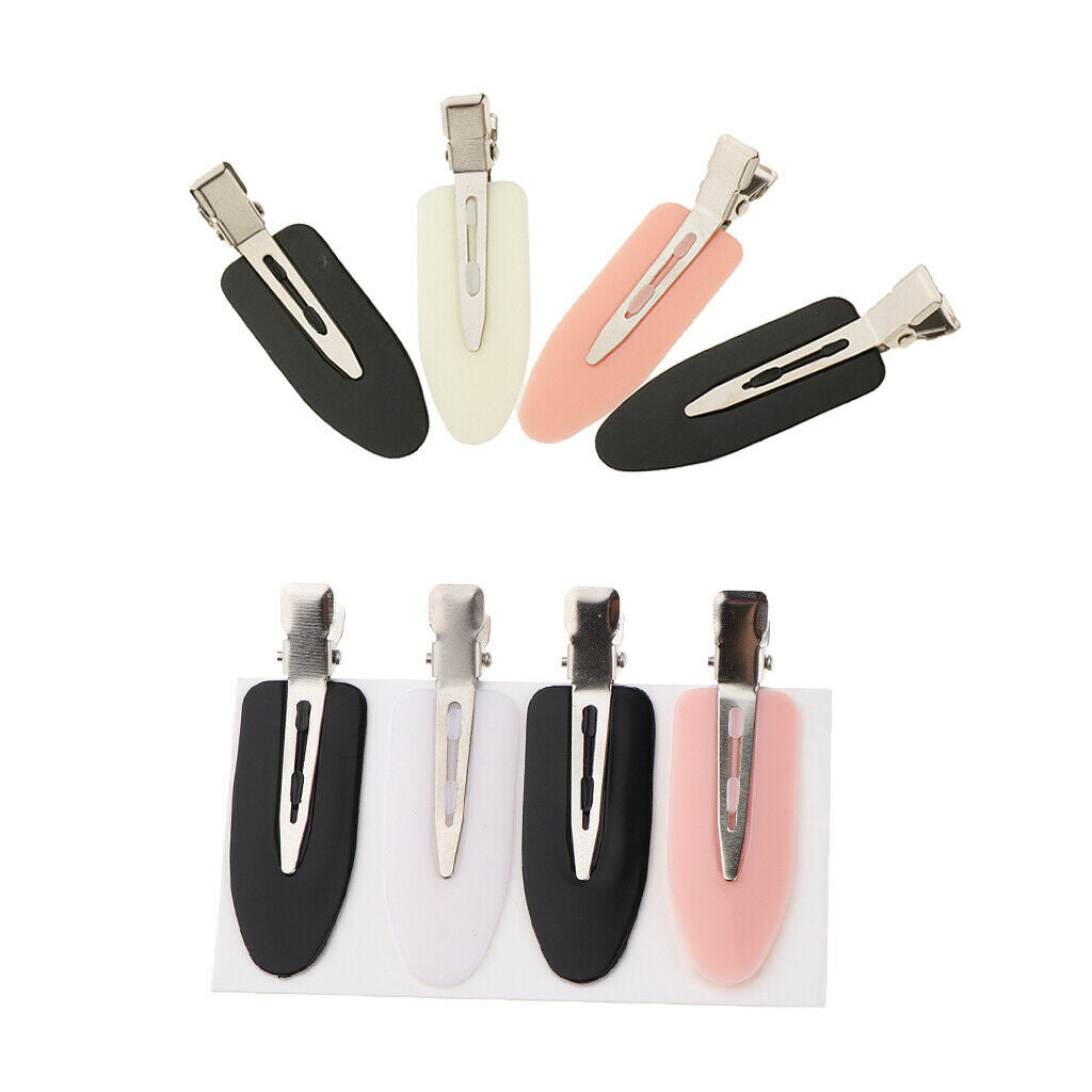 8 Pieces No Bend Hair Clips - Seamless Curl Pins