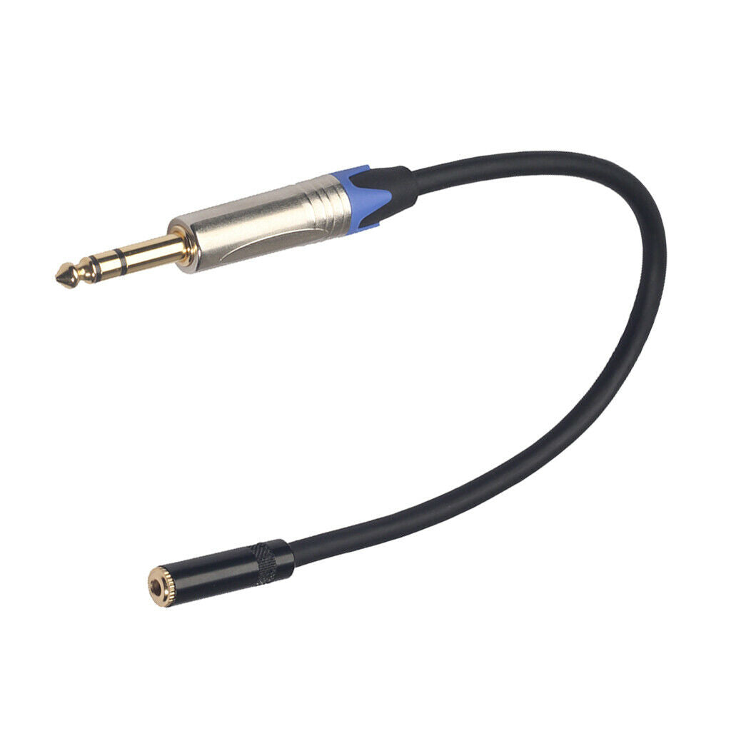 Audio Cable Cord Line 6.35mm Male to 3.5mm Female Connection TC203NF03