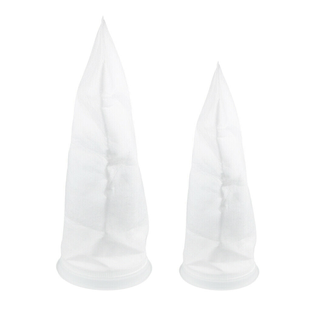 Set Of 2, 25 Um & 5 Um 7''x 18 '' Aquarium Aquarium Marine Swamp Felt Pre Filter