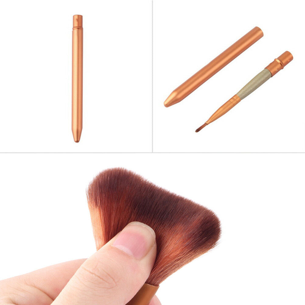 12Pro Makeup Brushes Set Kabuki Foundation EyeshadowLip BrushTool Min.l8