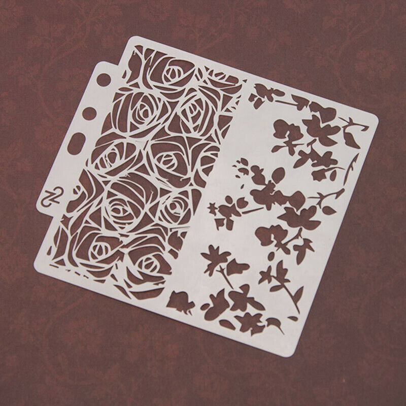 16X DIY Embossing Folders Plastic Template Die Cutting Scrapbooking Card Xmas BD