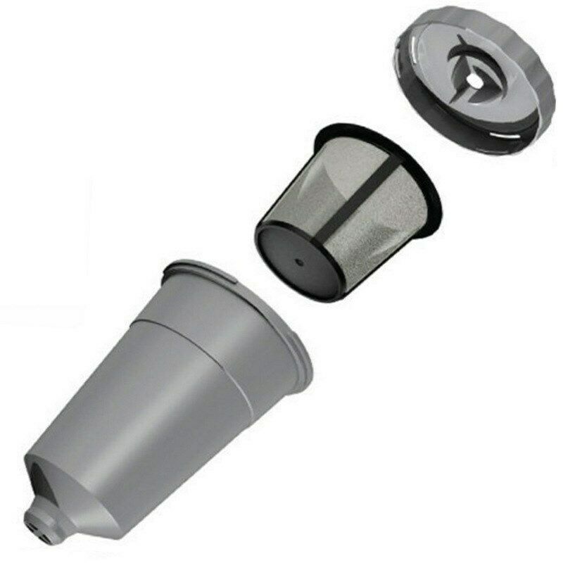 1 Set Reusable Coffee K-Cup Replacement Filter Refillable Holder CA