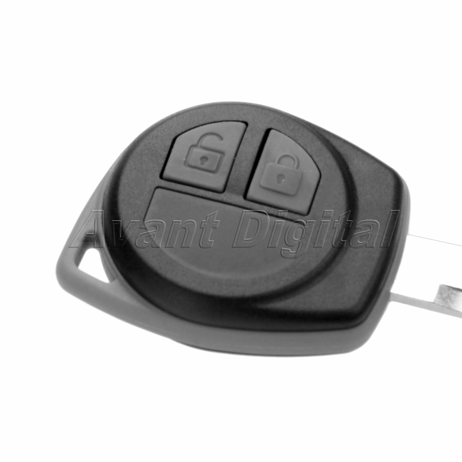 1Pc Remote Key 2 Buttons 433 MHz ID46 Chip HU87 KBRTS004 Fit For Suzuki Swift