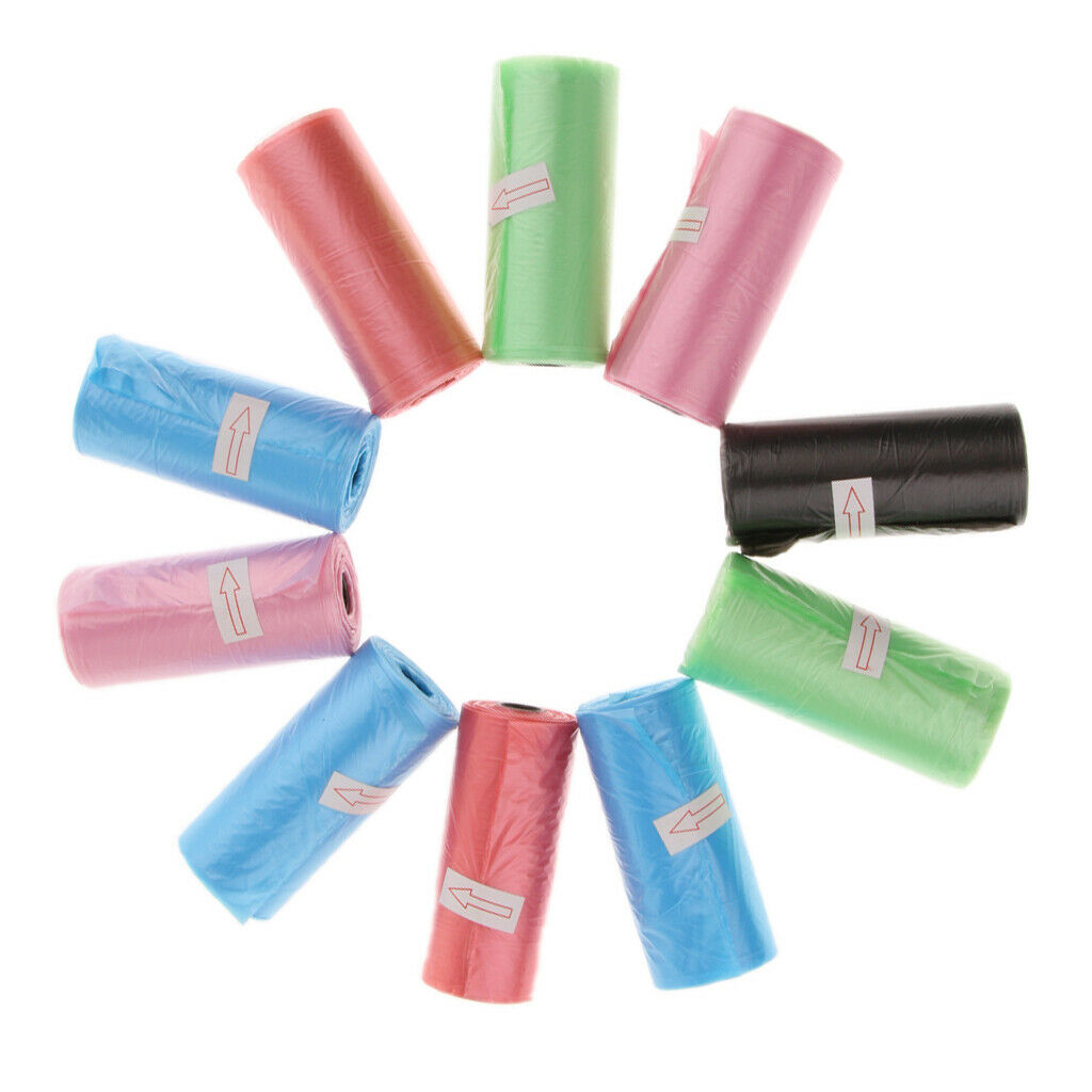 Dog Poop Bags Earth-Friendly 10 Rolls Doggie Waste Bags Random