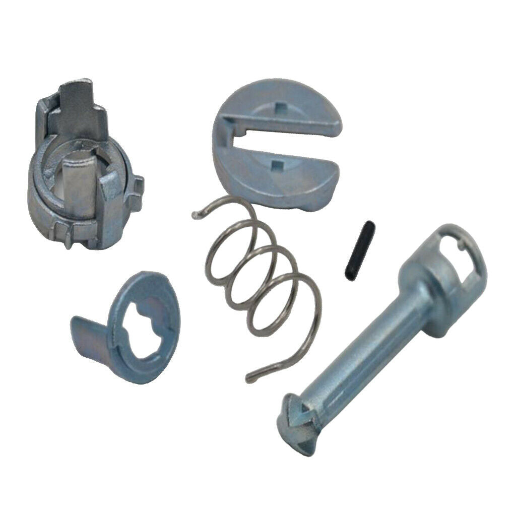 Front Door Lock Key Cylinder Barrel Kit Set L/R 45MM 1.77" For BMW E46
