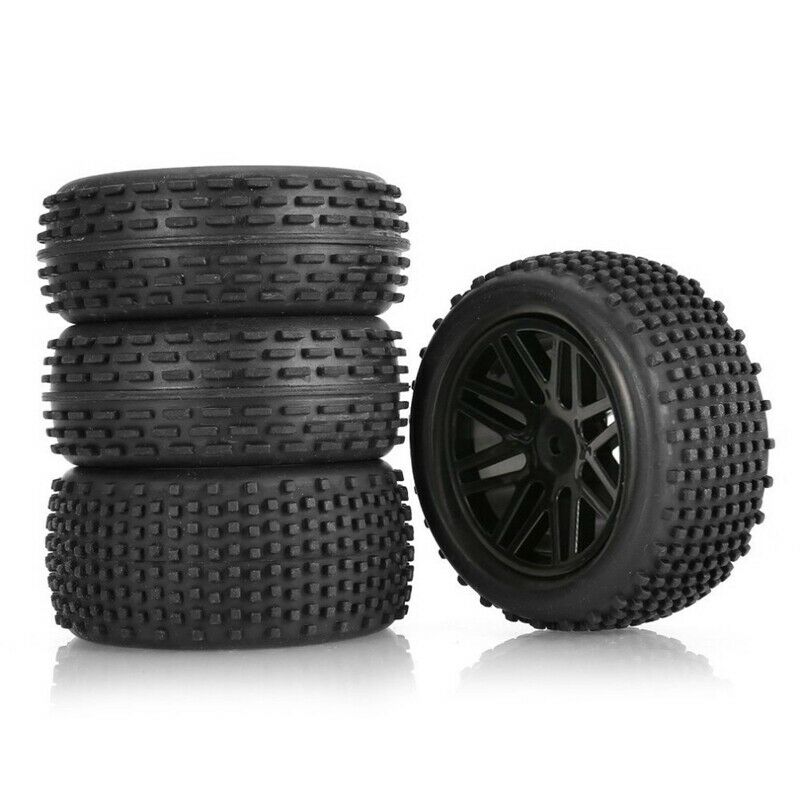 4Pcs 86mm Tires Wheel Tyre for Wltoys 144001 124019 104001 RC Car Upgrade PartN6