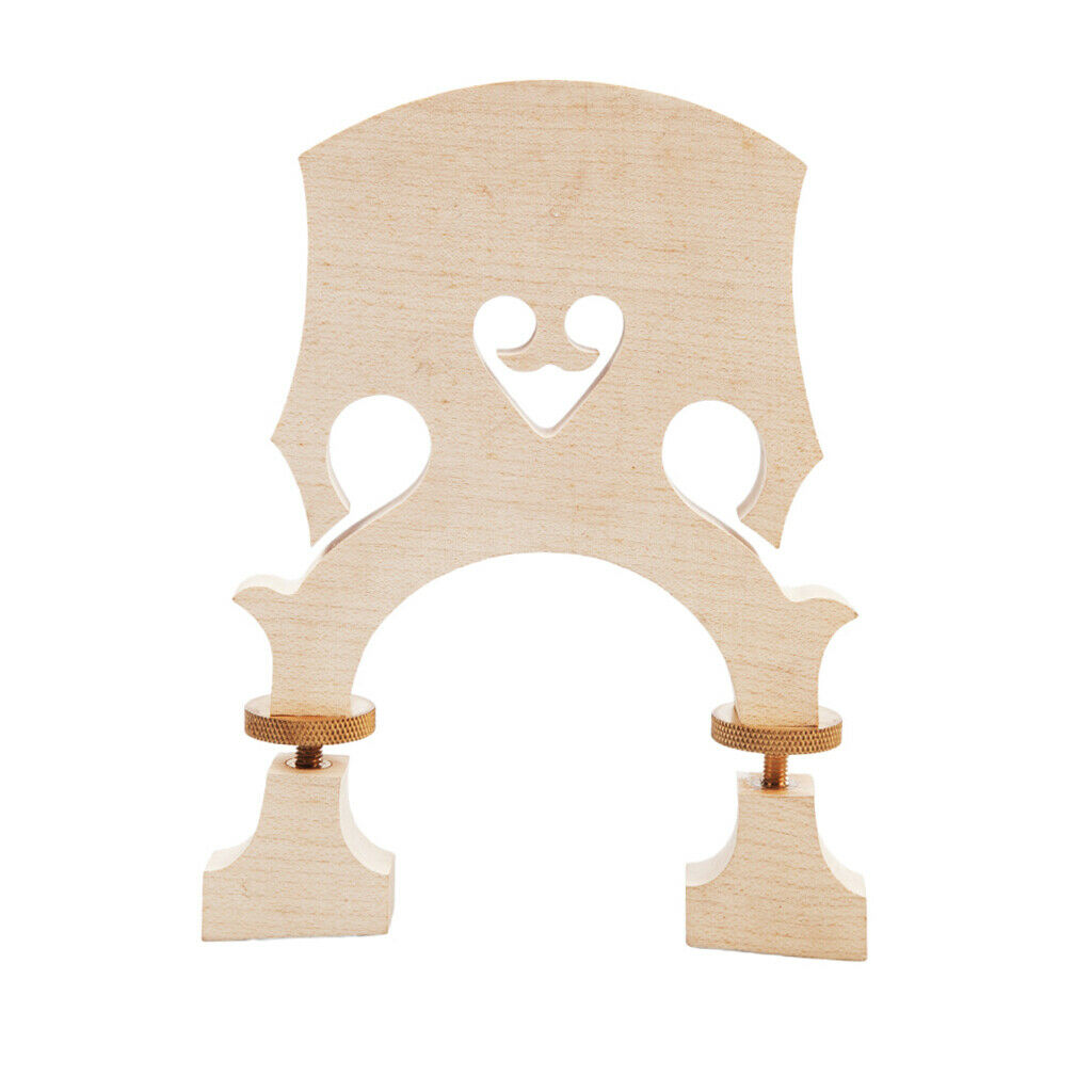 Finest Maple 4/4 3/4 1/2 Scale Double Bass Bridge DIY Luthier Tools