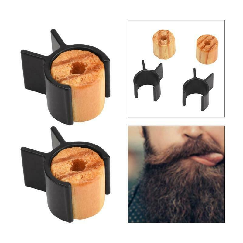 2Pcs/Set Handlebar Moustache Training Wheels for Men Salon Mustache Styling