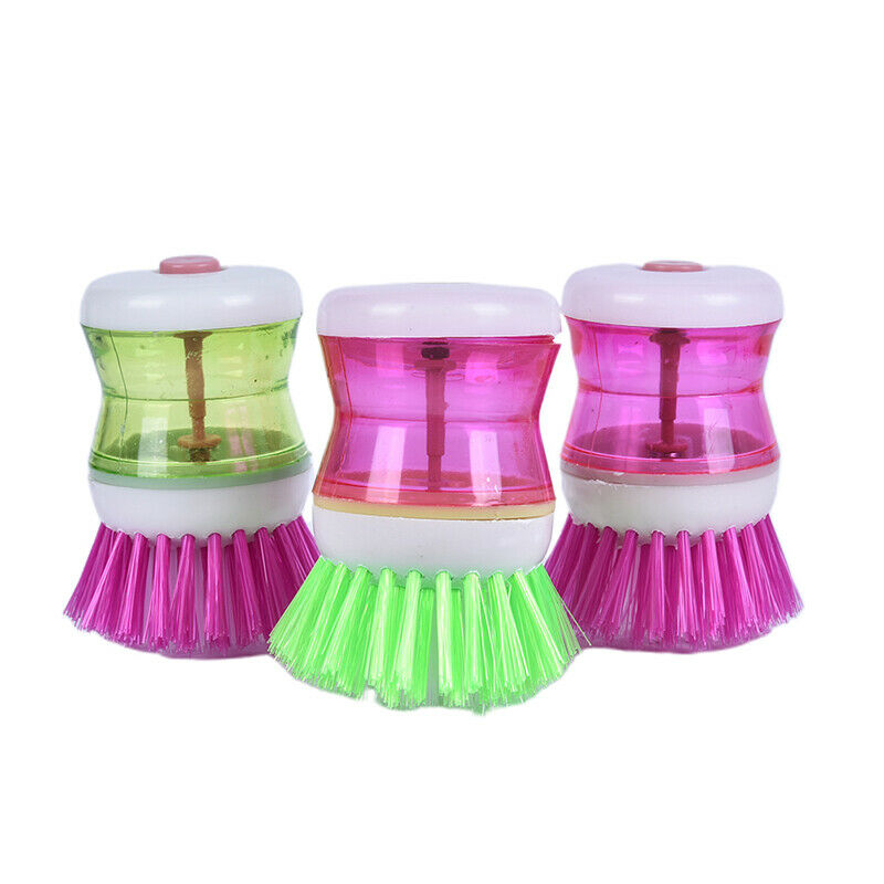 Kitchen Wash Washing Tool Pot Pan Dish Bowl Palm Brush Scrubber Cleaning Clea.DD