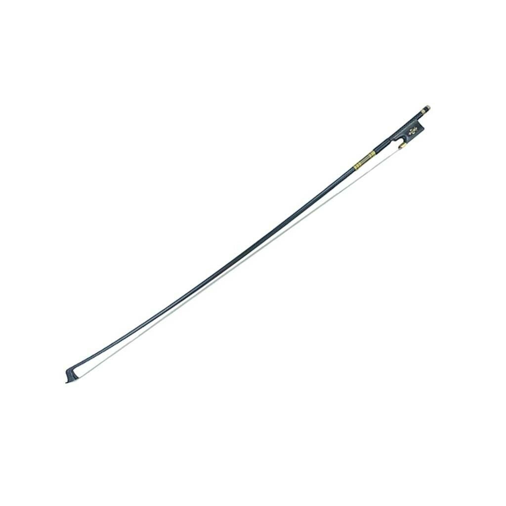 Long Service Life Advanced 4/4 Size Violin Bow Black Natural Horsetail Hair