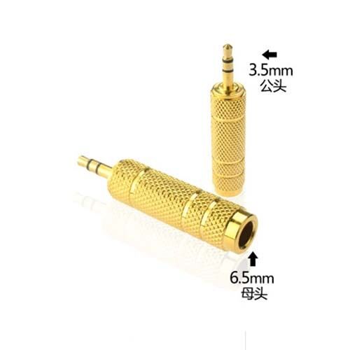 6.35mm 1/4" Female to 3.5mm Male Stereo Audio Hifi Mic Jack Adaptor Converter