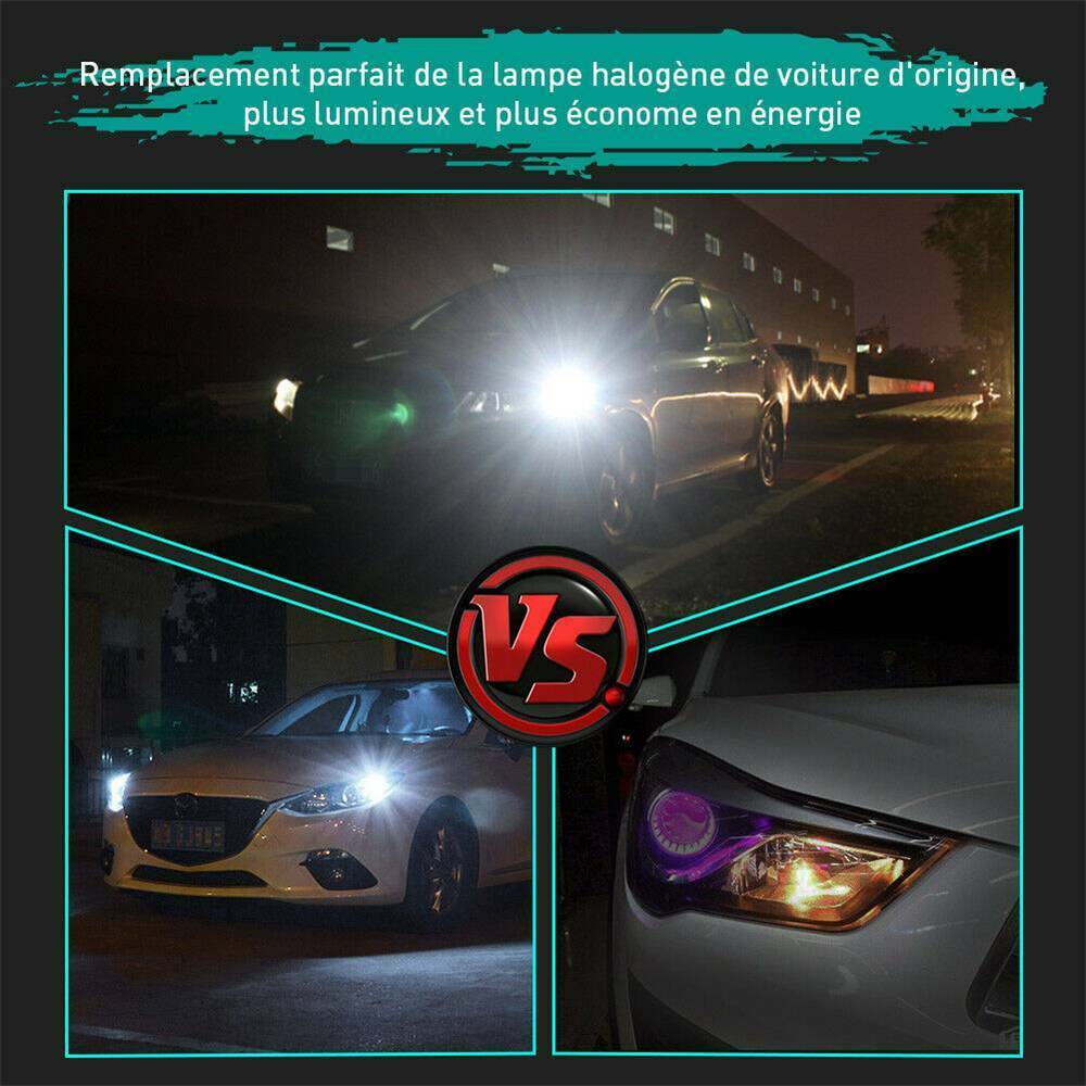 2X White T10 501 194 W5W SMD 24 LED 6000K Car CANBUS Error Free Wedge Light Bulb