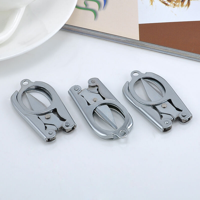 Stainless Steel Handy Folding Pocket Travel Small Cutter Crafts Sewing Scissors