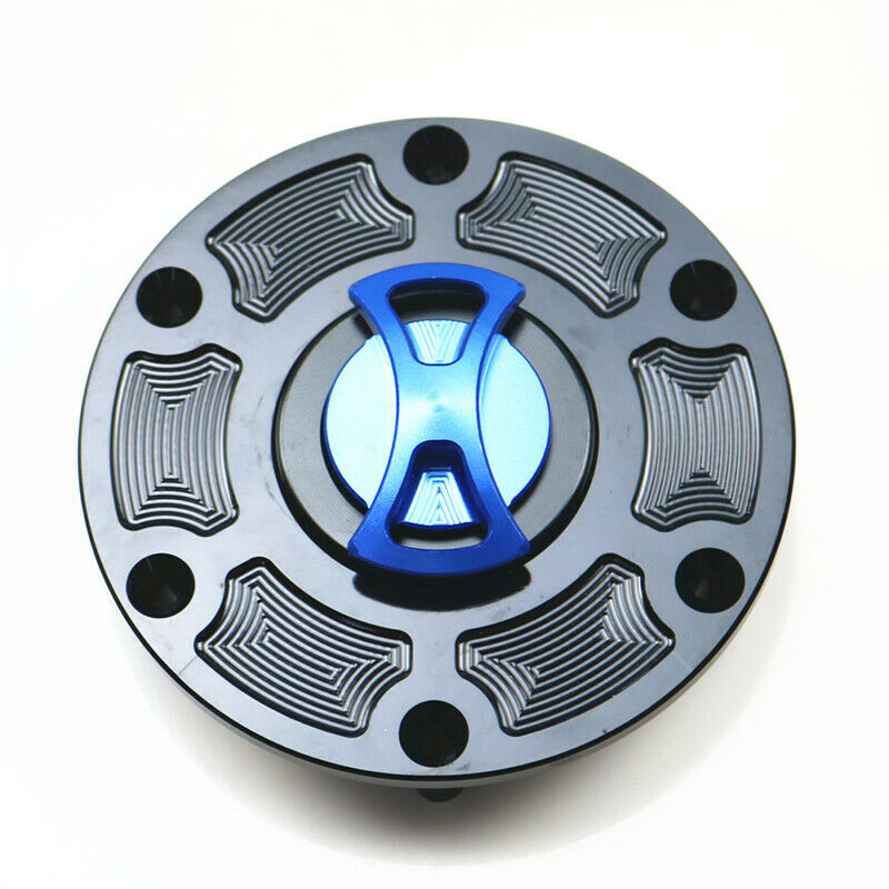 Blue Racing Fuel Gas Tank Cap Cover for BMW R1200RT R1200GS AD R1200RS R1200R