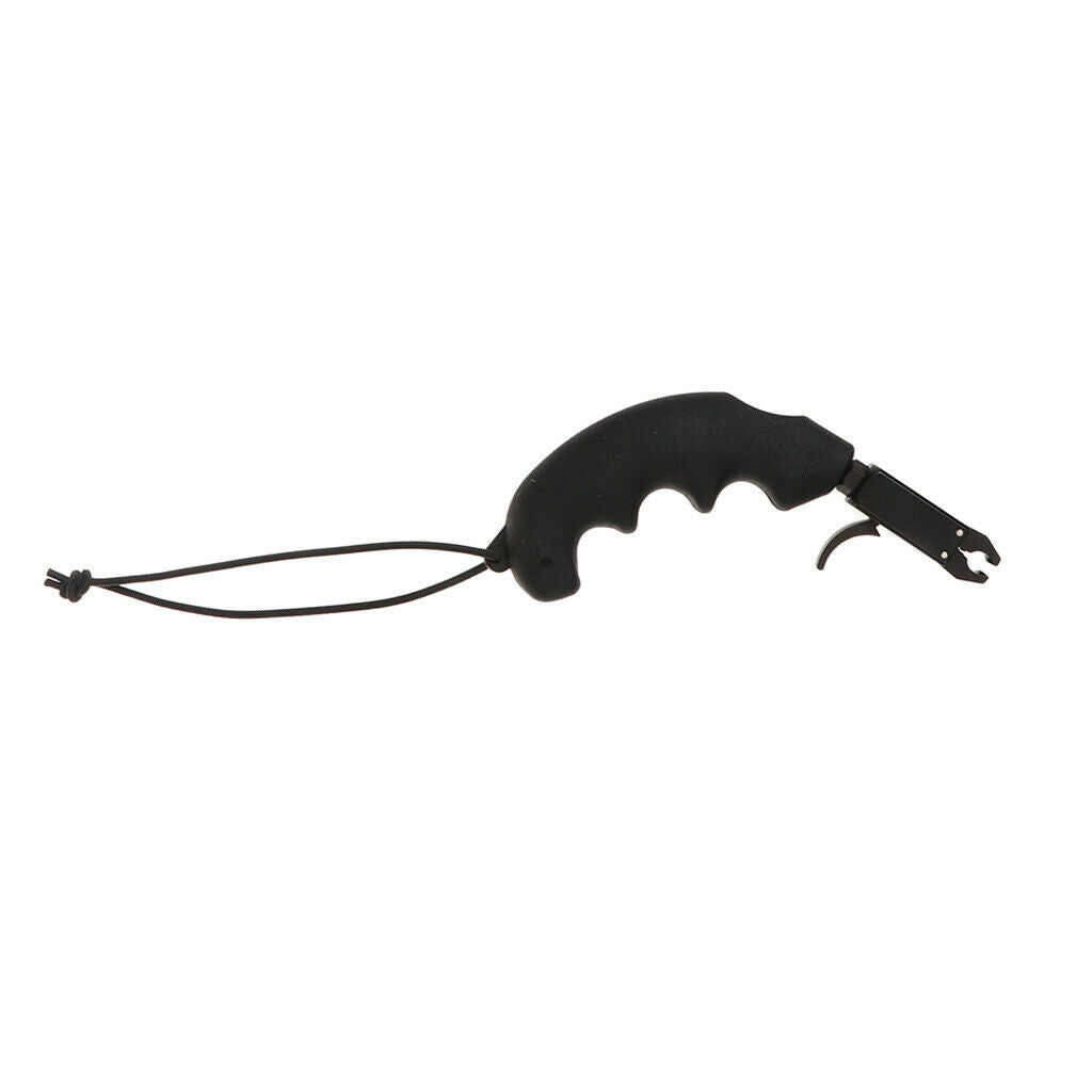 Outdoor archery wrist release aids for compound bows