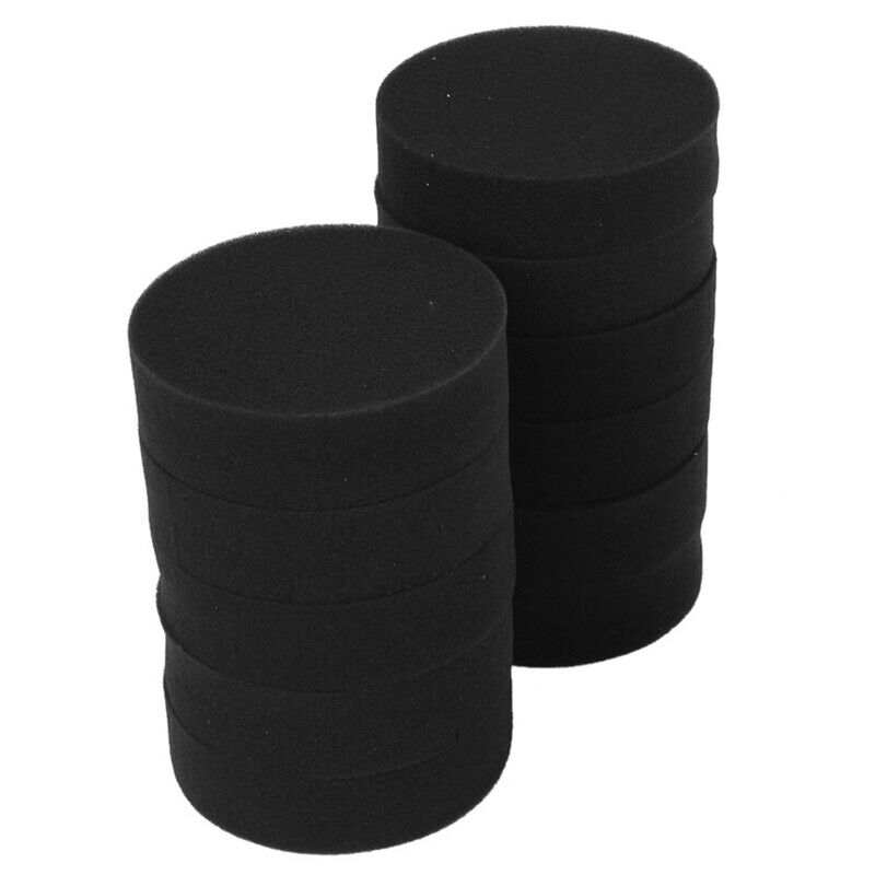 Car 12 pcs applicator pad foam applicator pad wax polish care black A5G6