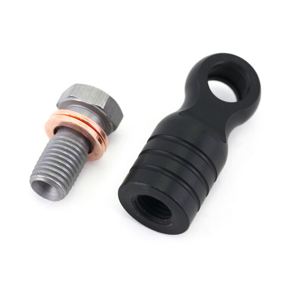 Universal Brake Radial Master Cylinder Banjo Bolt Oil Hose Screw Transverter