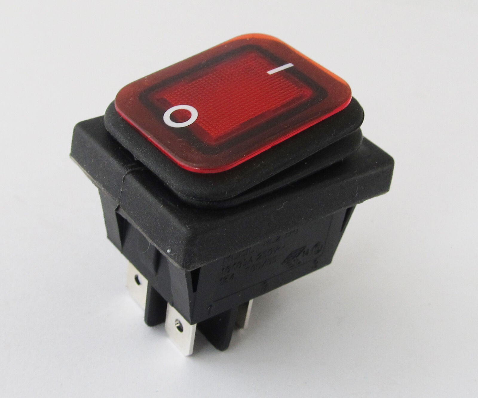 Red RLEIL RL2(P) Waterproof IP65 ON/OFF Boat Car Rocker Switch 16/10A 125/250VAC