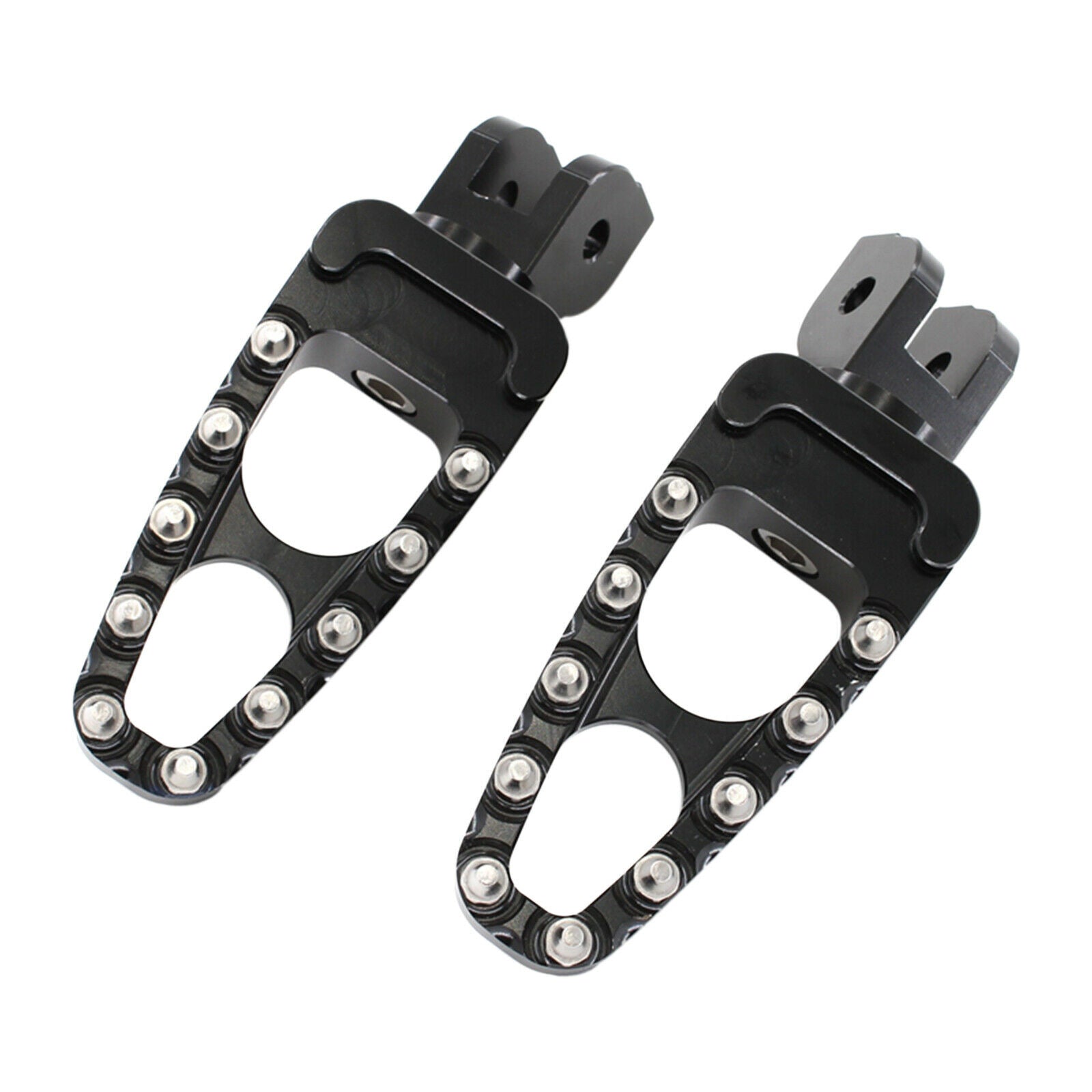 New Foot Pegs Footrest Foot Pedals for Ducati 400 800 1100 15-20 Front Black