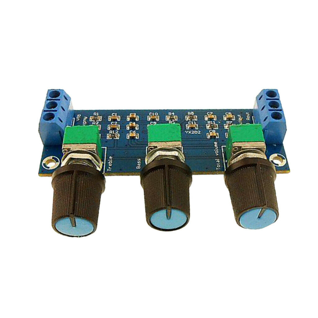Audio Passive Tone Plate Bass Treble HIFI Sound Adjustable Module YX202