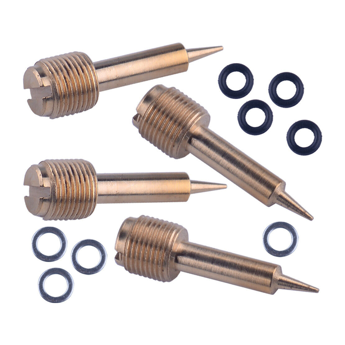 4x Carburetor Pilot Air Fuel Mixture Screw fit for Suzuki GSXR400 VS800 VS1400