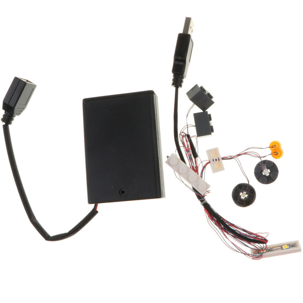 DIY Kids Car Building LED Lighting Kits