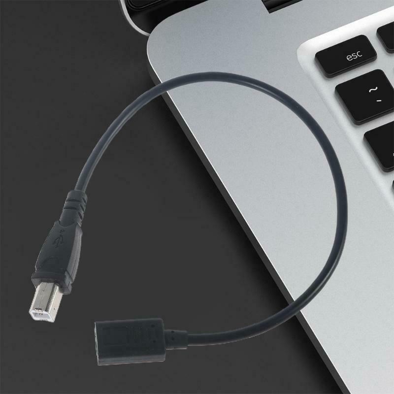 Wearproof Printer Cable USB C Type-C to USB B Adapter Fast Laptop Charging Wire