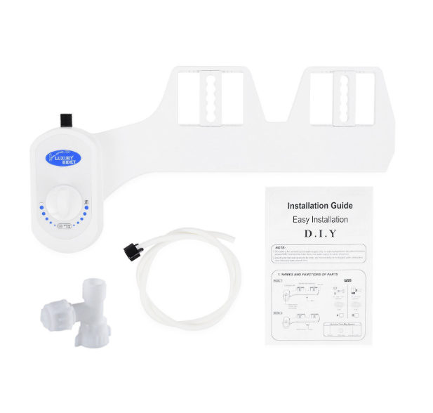Toilet Seat Attachment Fresh Water Spray Non Electric Mechanical New Bidet