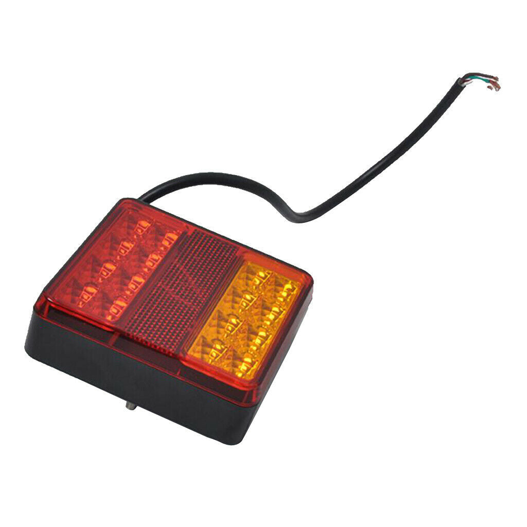 Truck Trailer Rear Lamp Tail Light 22 LED Stop Backup Lamp Turn Signal Light