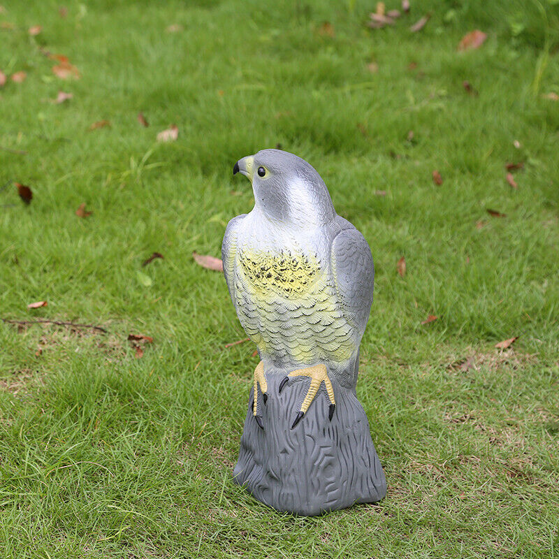 Realistic Falcon Animal  Statue Falcon Decoy Rabbi Repeller Pest Control