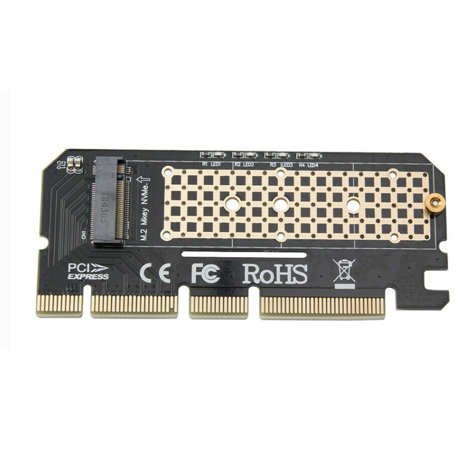 M.2 NVMe Adapter PCIe SSD PCIe Express 3.0 x4 x8 x16 Converter Card Adapter Card