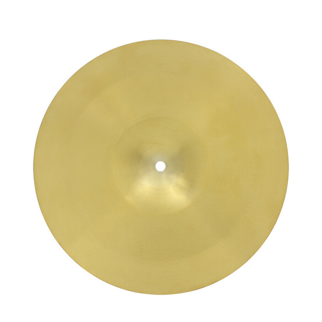 16 Inch Crash Cymbal Drum Set Brass Cymbal for Percussion Students Beginners