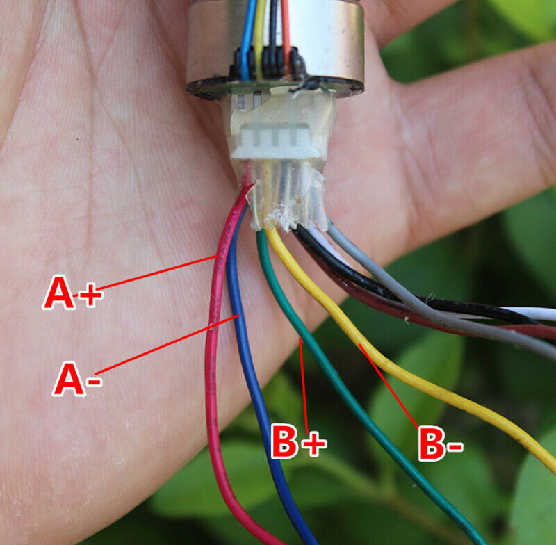 1pcs Planetary gear stepper motor 2-phase 4-wire slow stepper motor micro