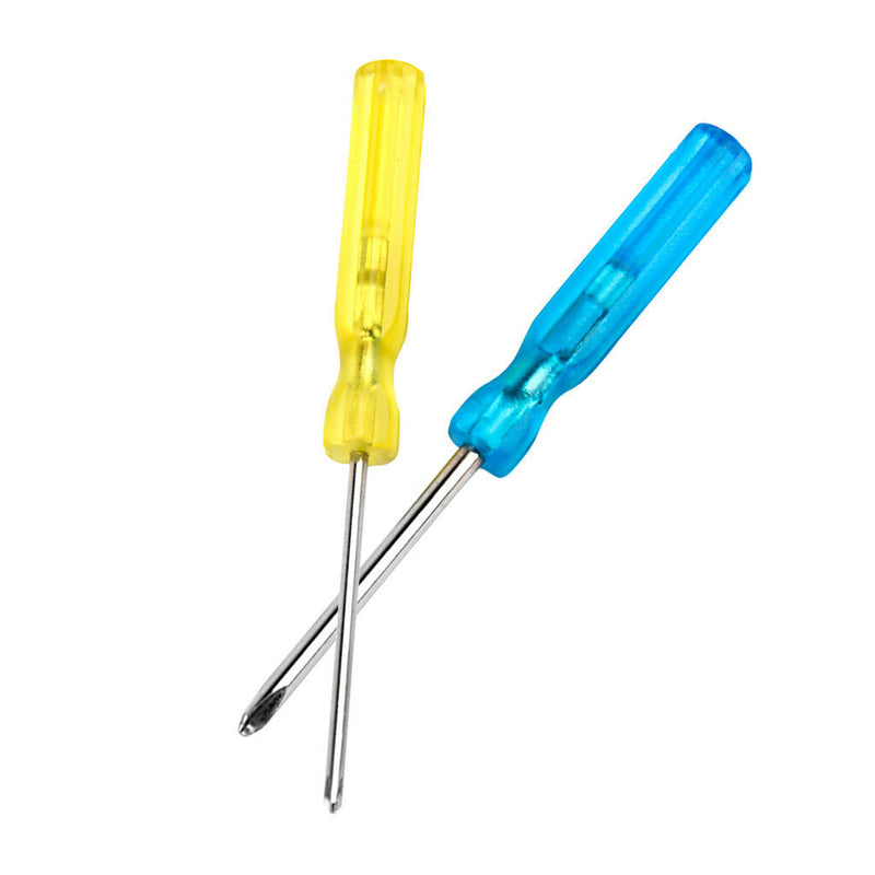 2pcs Screwdriver & Y Shape Tri-Point Screw for  Switch NS