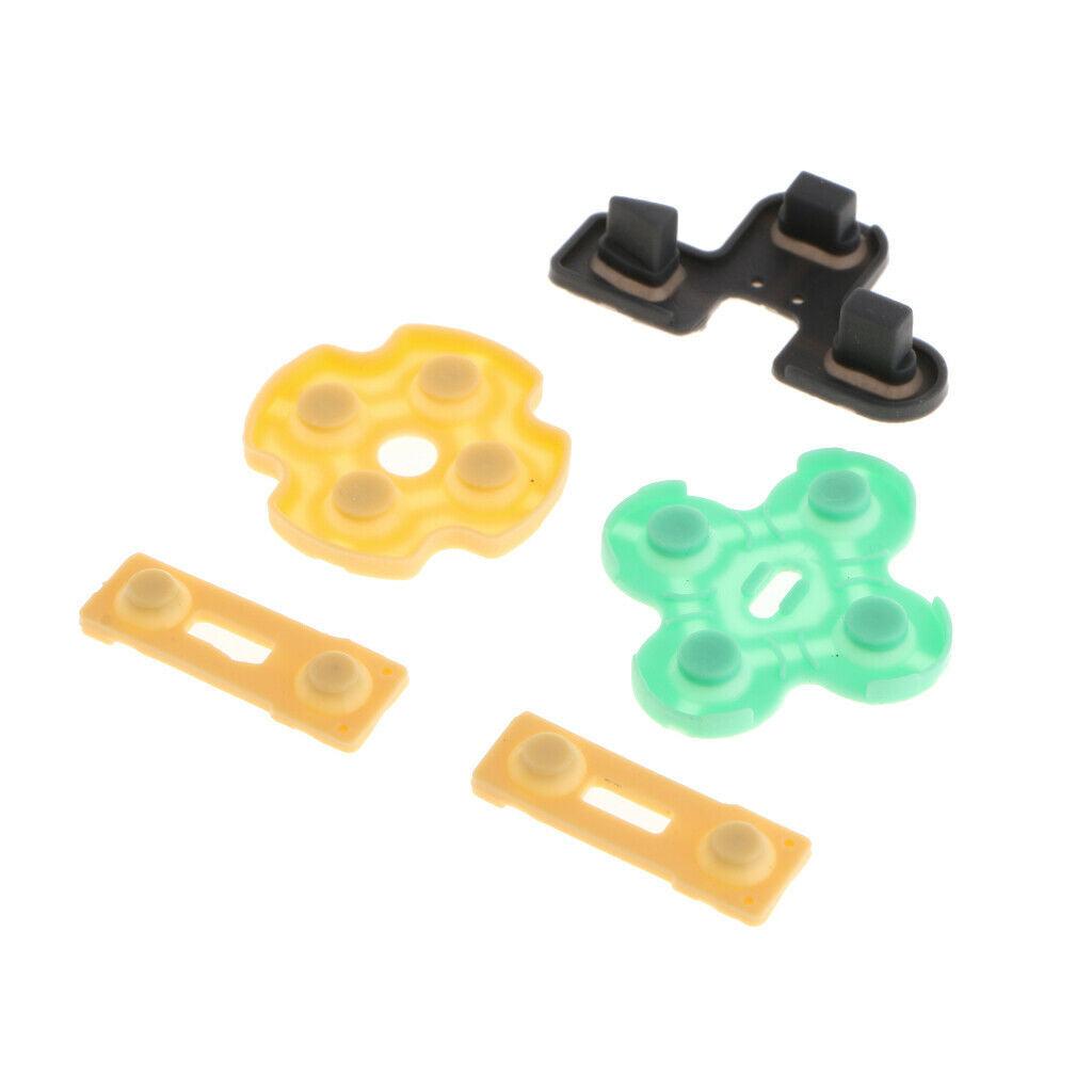 2X 5x Conductive Rubber Pad for Sony PS2 Controller Button Replacement Assembly